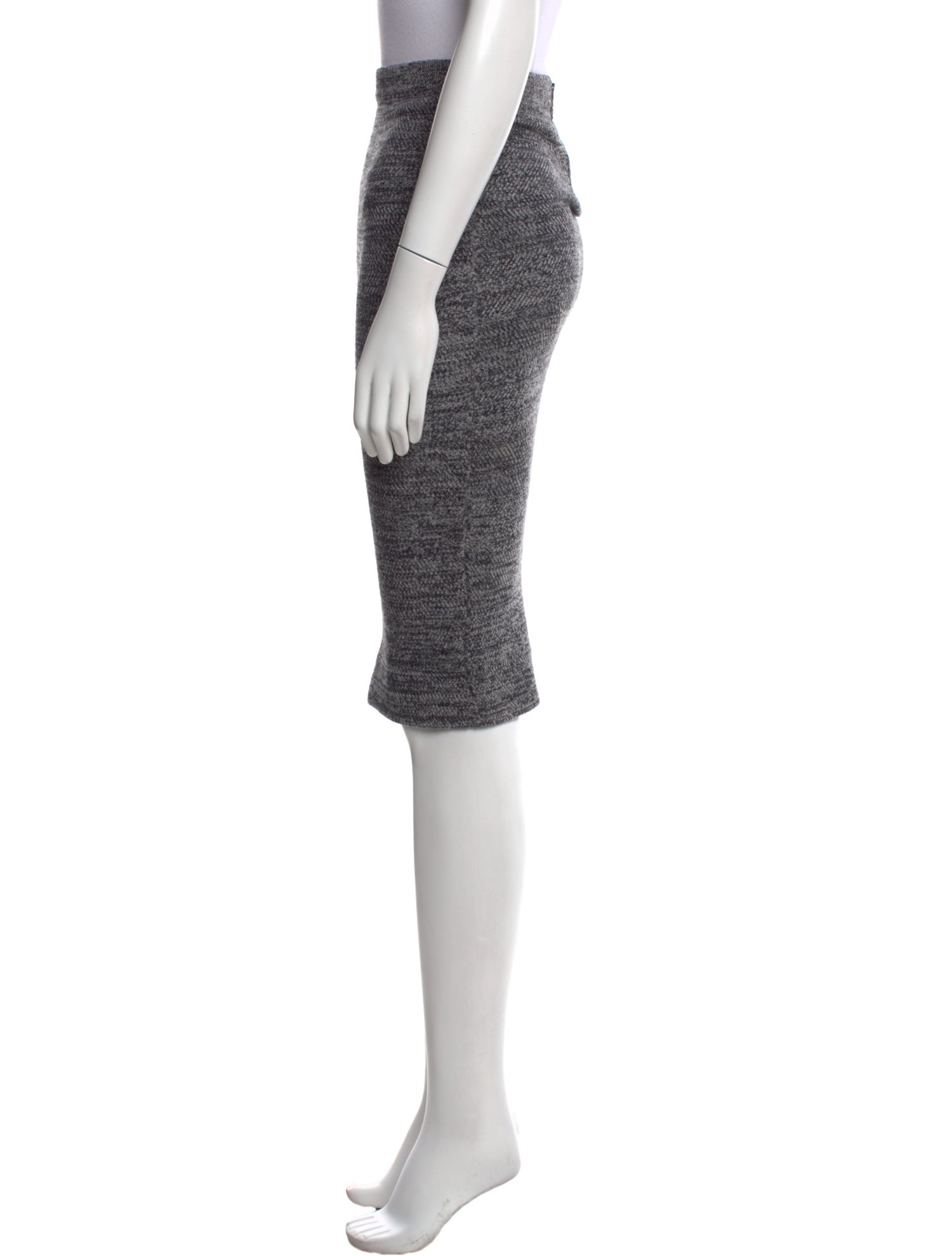 Alice + Olivia Wool Knee-Length Skirt