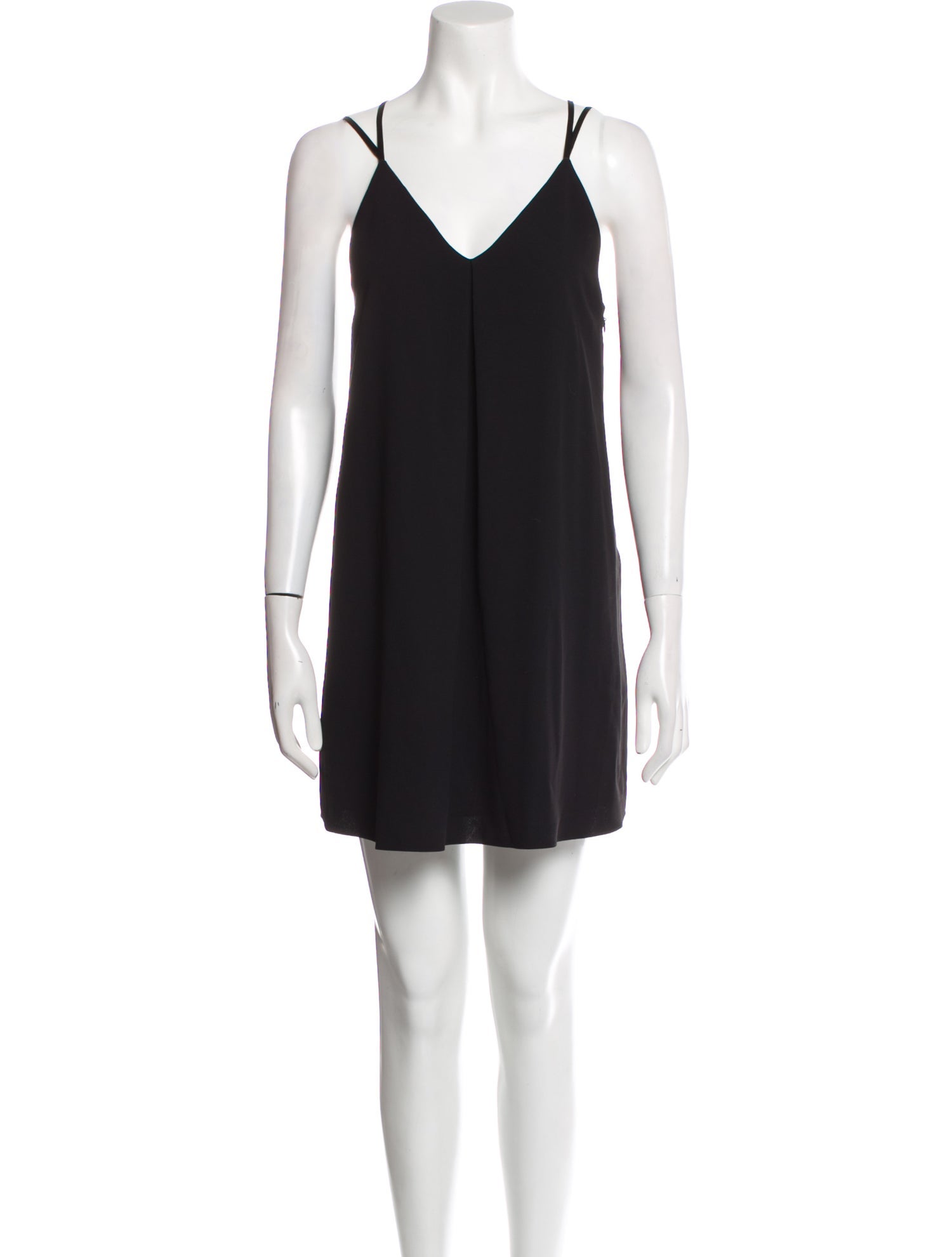 Alice + Olivia V-Neck Mini Dress