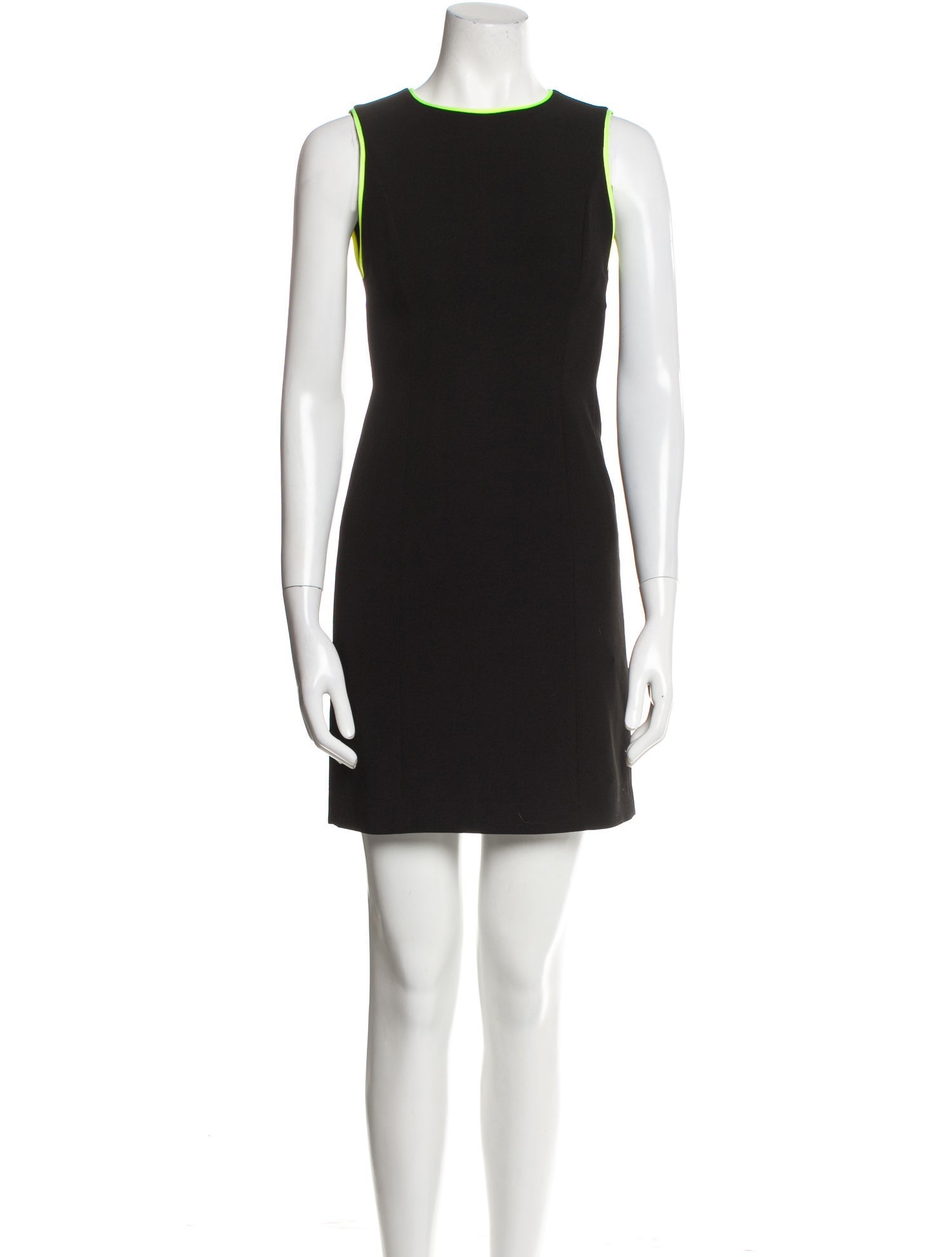 Alice + Olivia Crew Neck Mini Dress