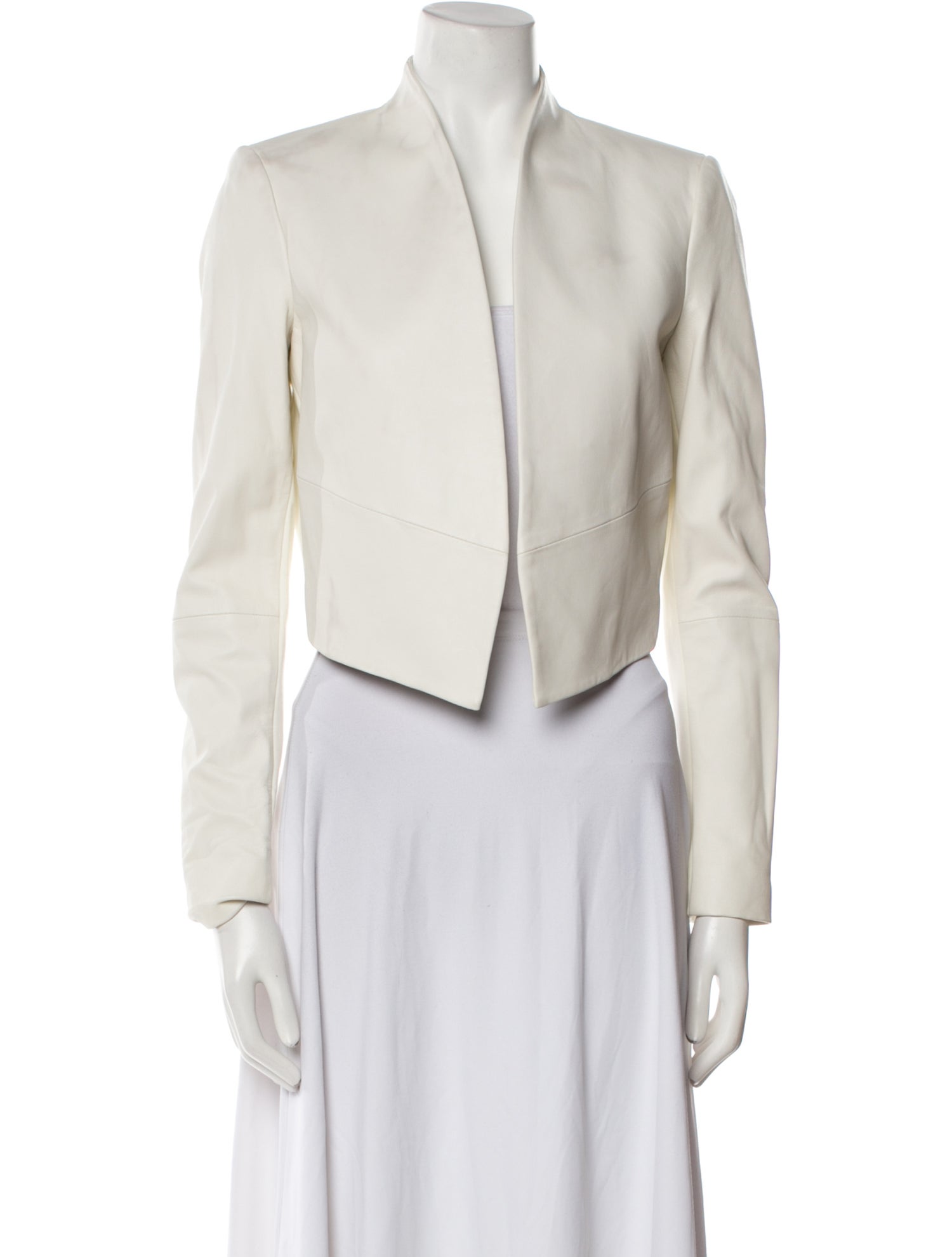 Alice + Olivia Leather Bolero