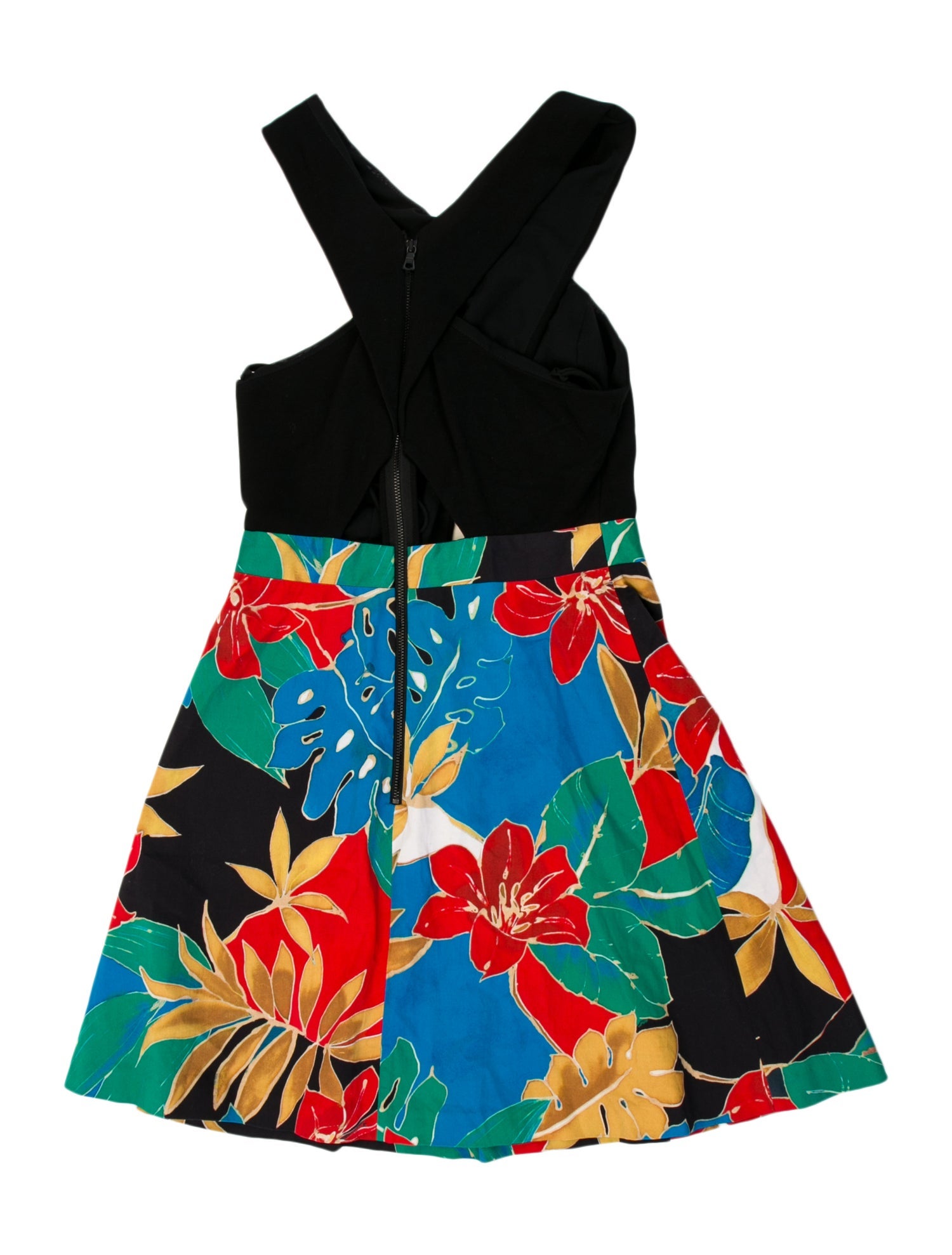 Alice + Olivia Floral Print Mini Dress