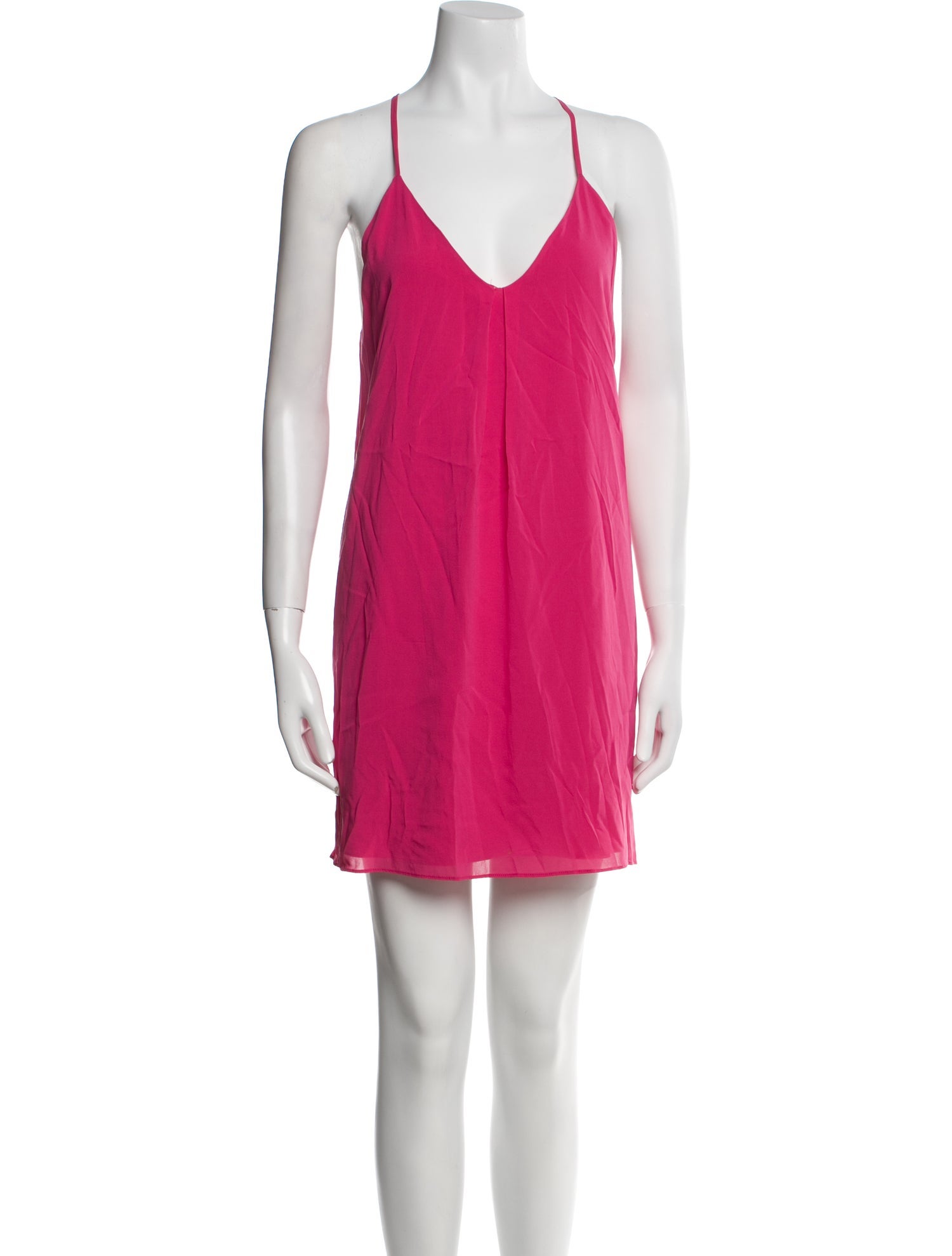 Alice + Olivia Silk Mini Dress