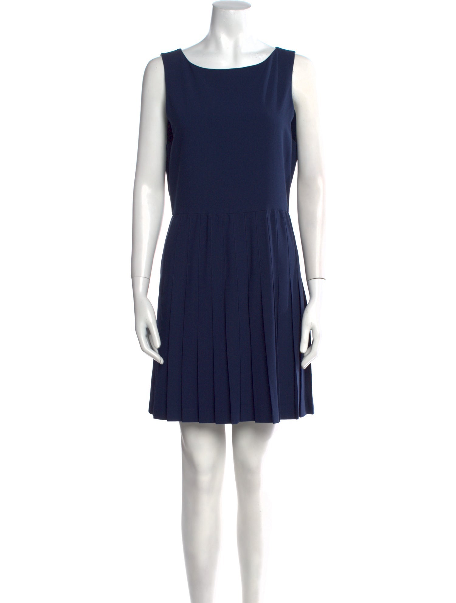 Alice + Olivia Scoop Neck Mini Dress