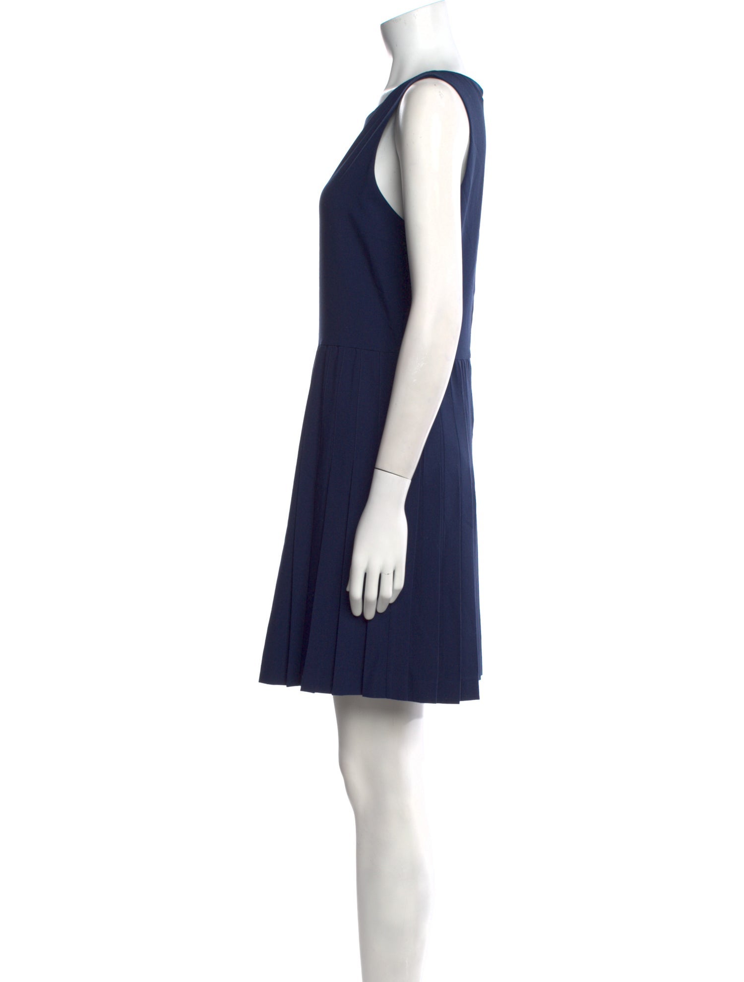 Alice + Olivia Scoop Neck Mini Dress