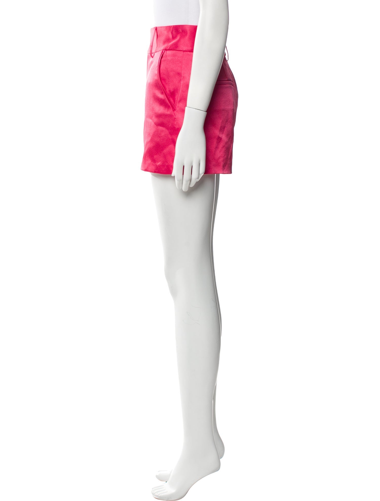 Alice + Olivia Silk Mini Shorts