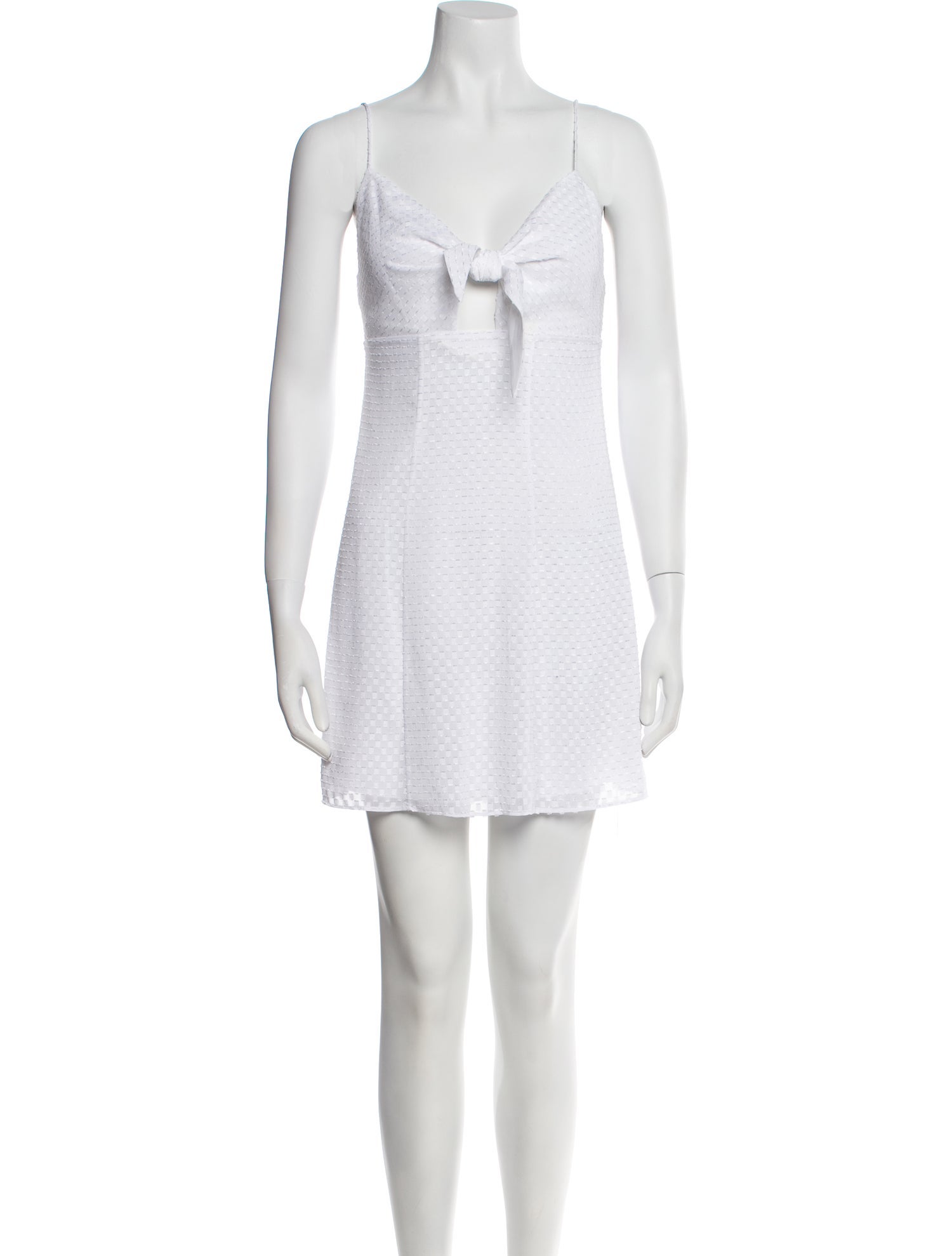 Alice + Olivia V-Neck Mini Dress