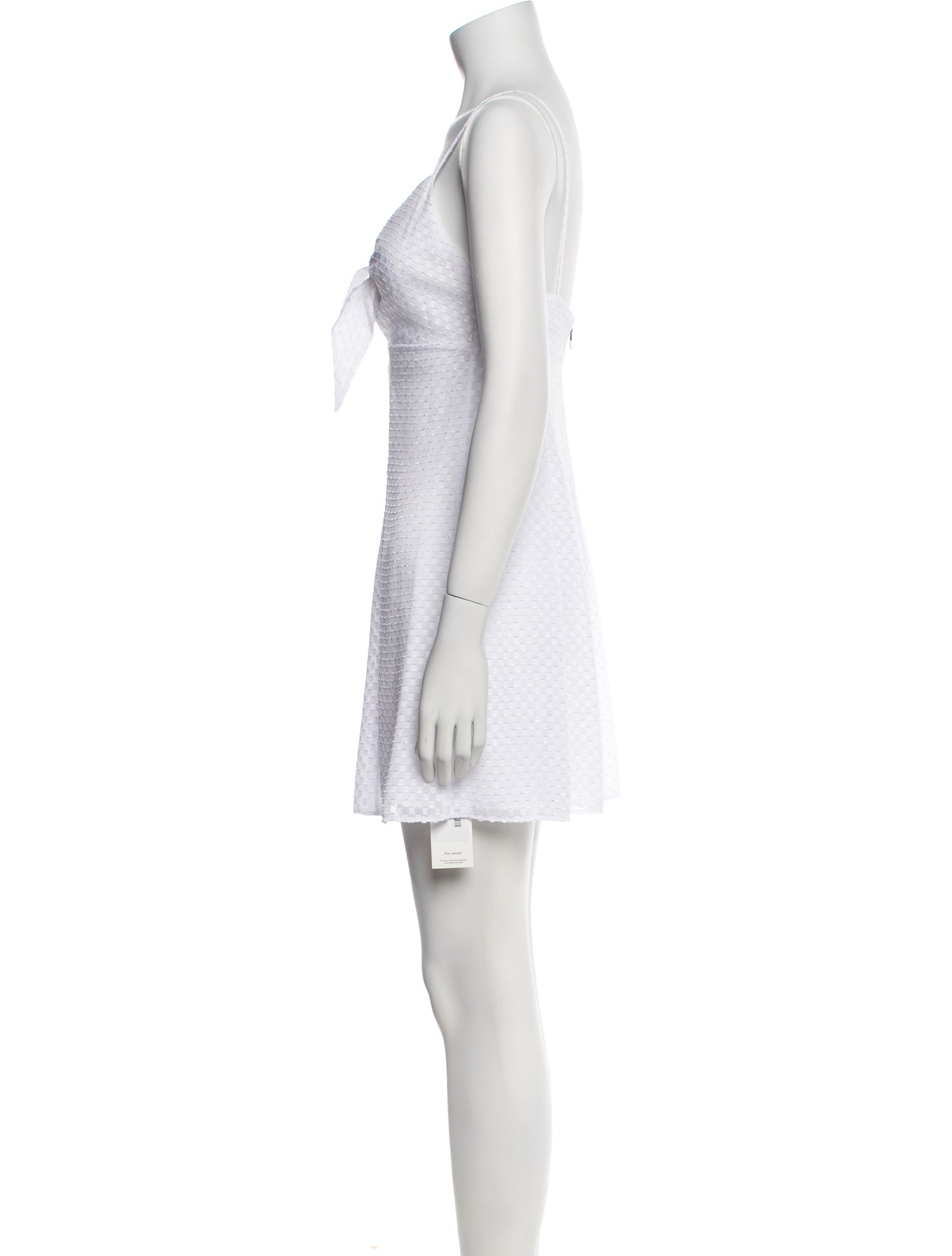 Alice + Olivia V-Neck Mini Dress