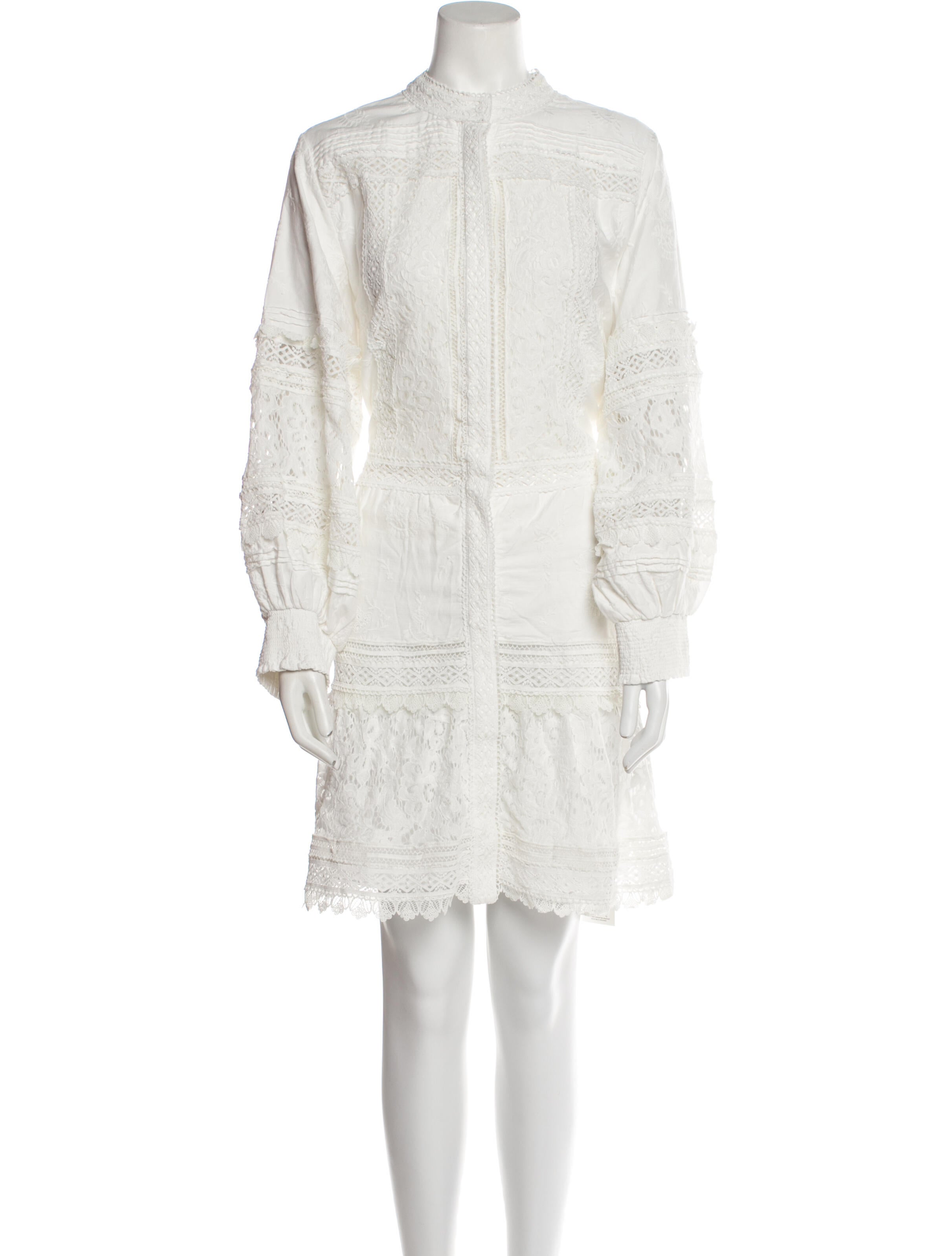 Alice + Olivia Mock Neck Knee-Length Dress w/ Tags