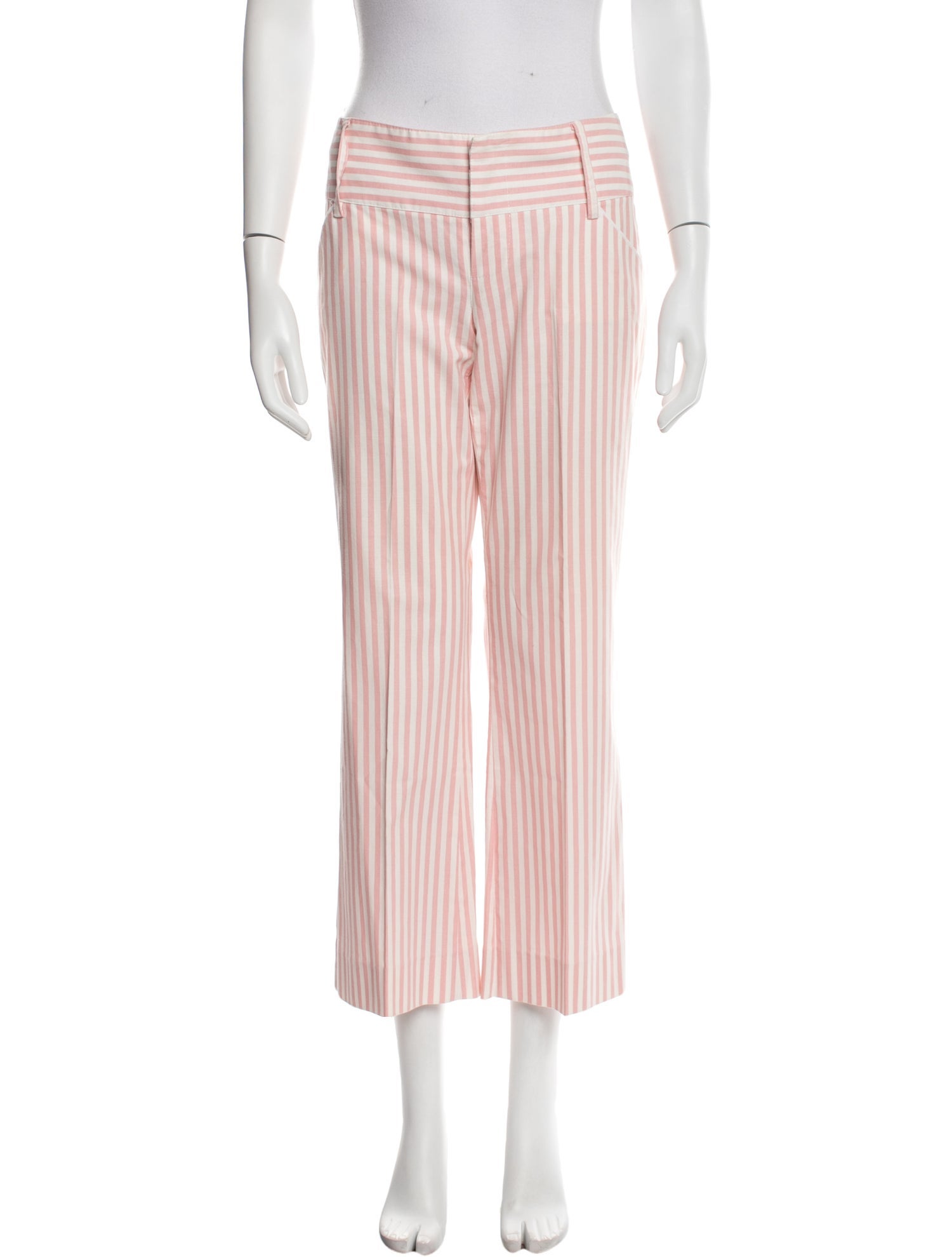 Alice + Olivia Striped Wide Leg Pants