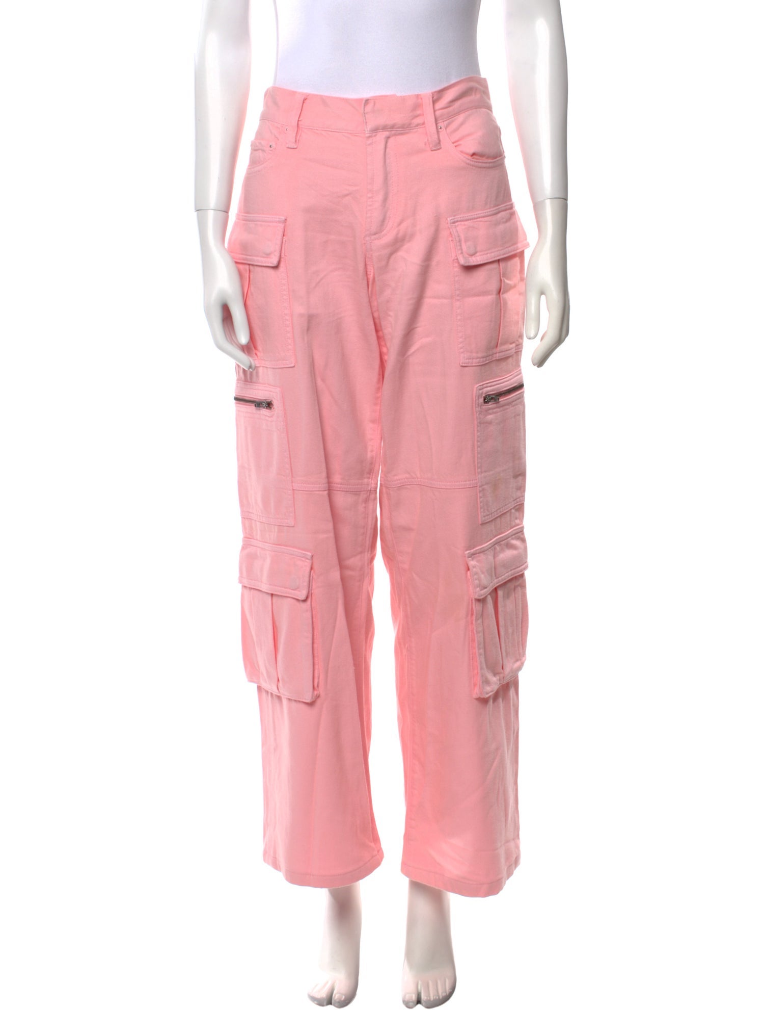 Alice + Olivia High-Rise Wide Leg Jeans