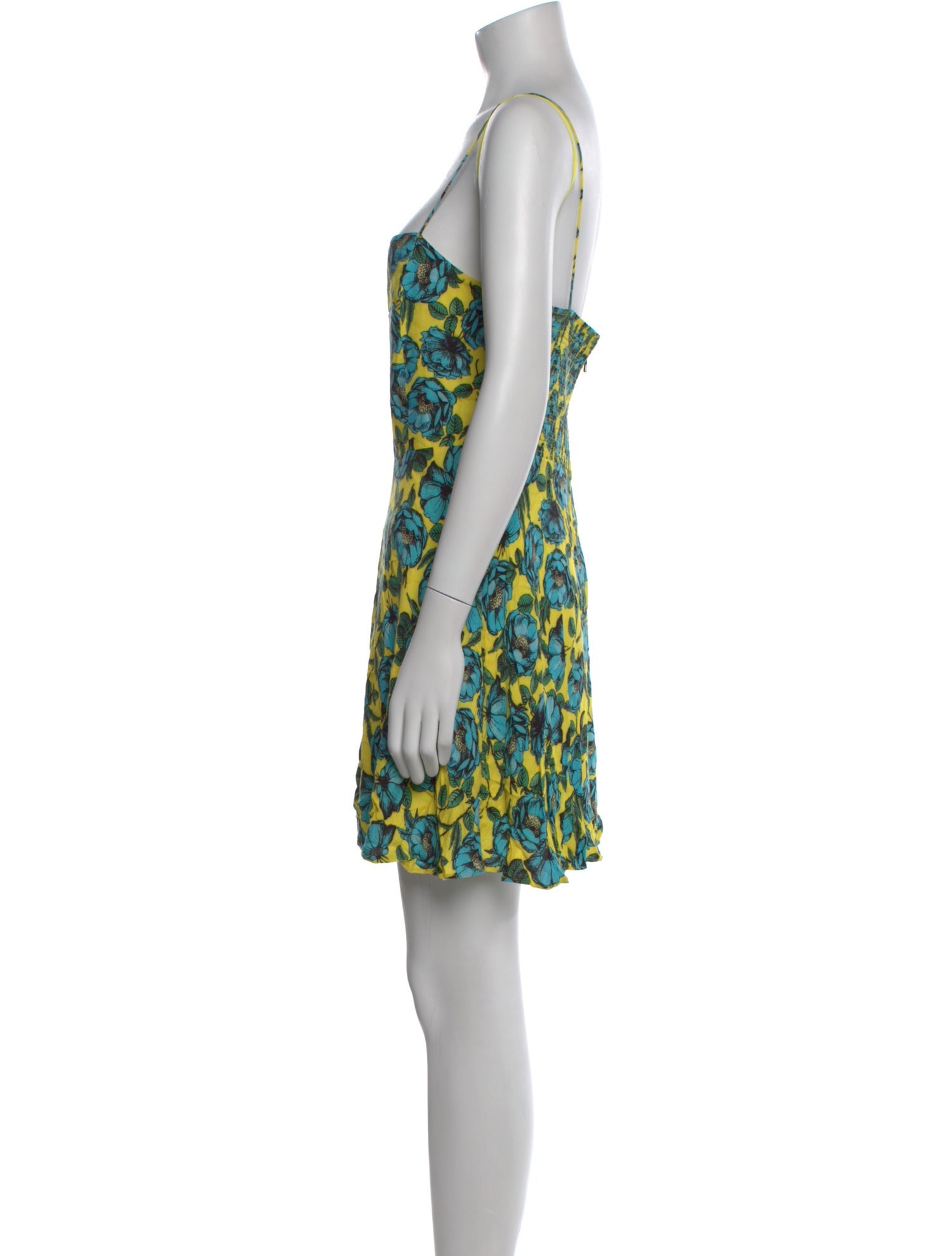 Alice + Olivia Floral Print Mini Dress