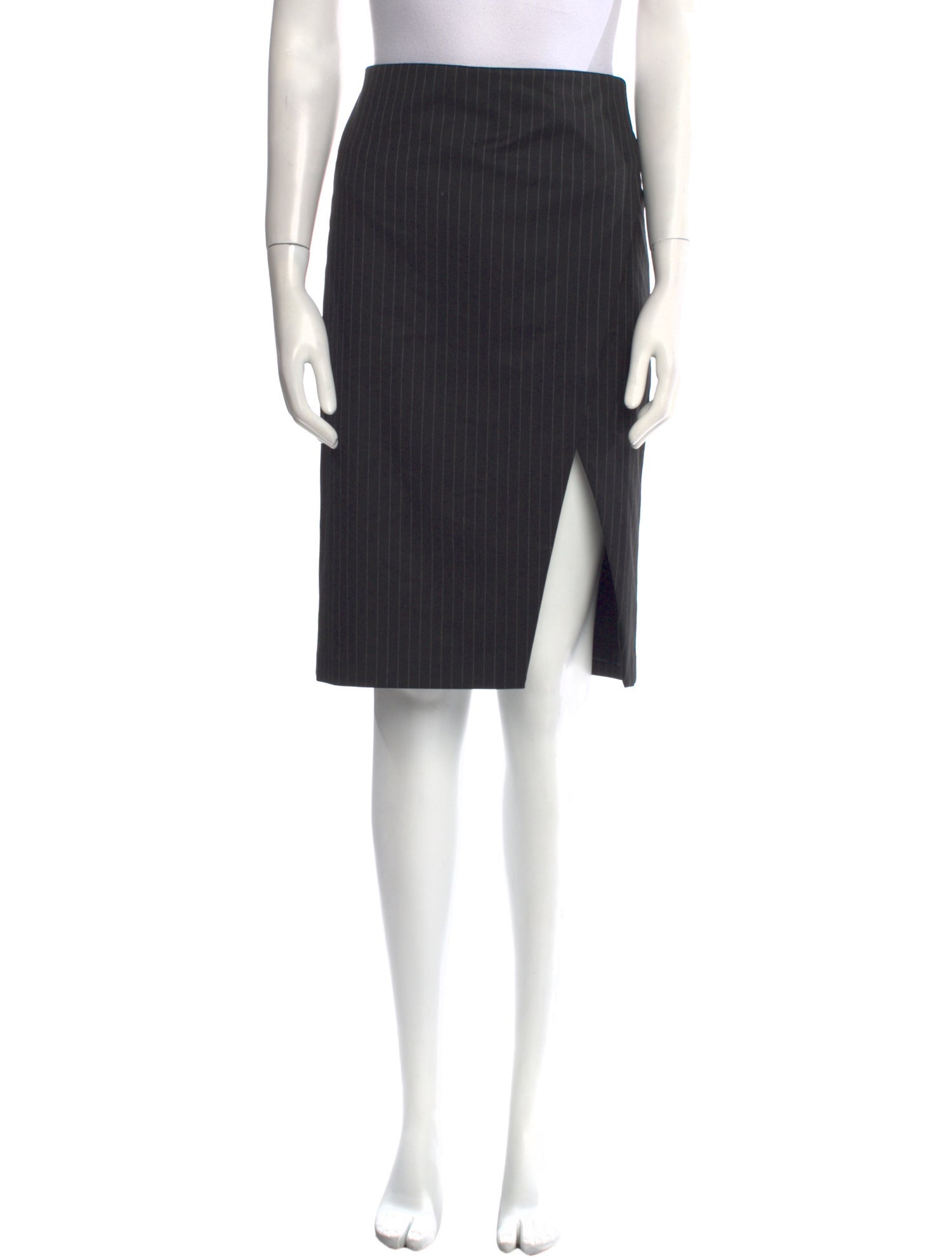 Alice + Olivia Striped Knee-Length Skirt