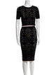 Alice + Olivia Lace Pattern Skirt Set