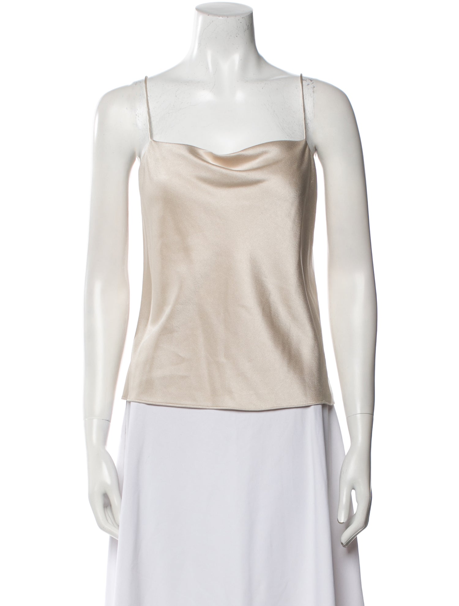 Alice + Olivia Cowl Neck Sleeveless Top