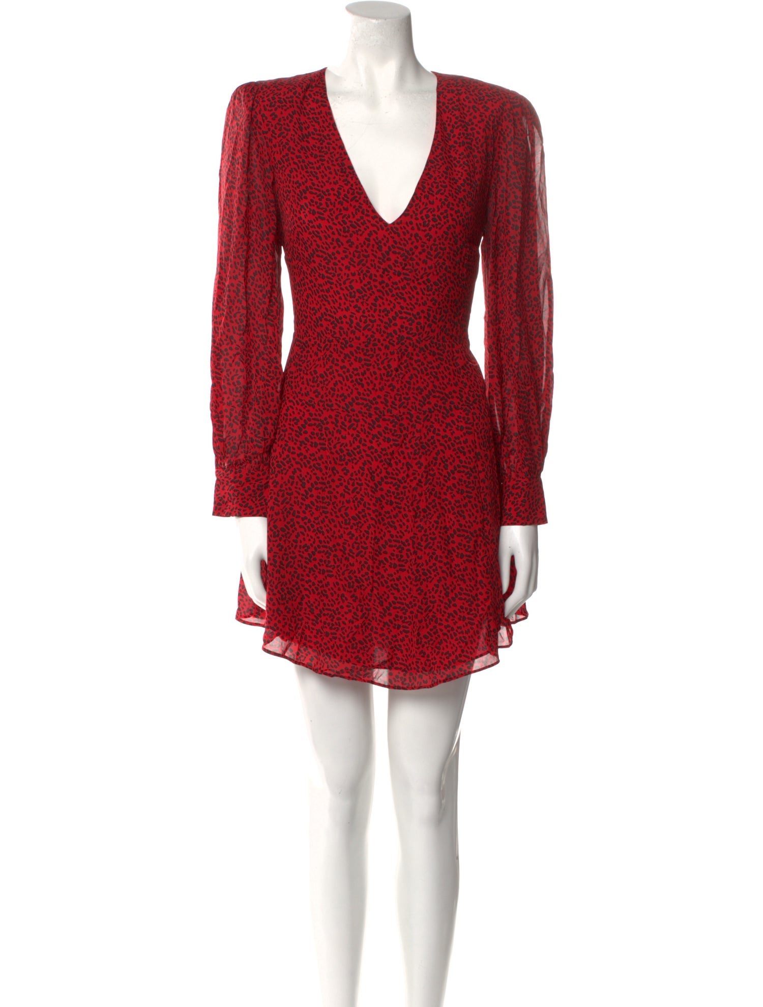 Alice + Olivia Animal Print Mini Dress