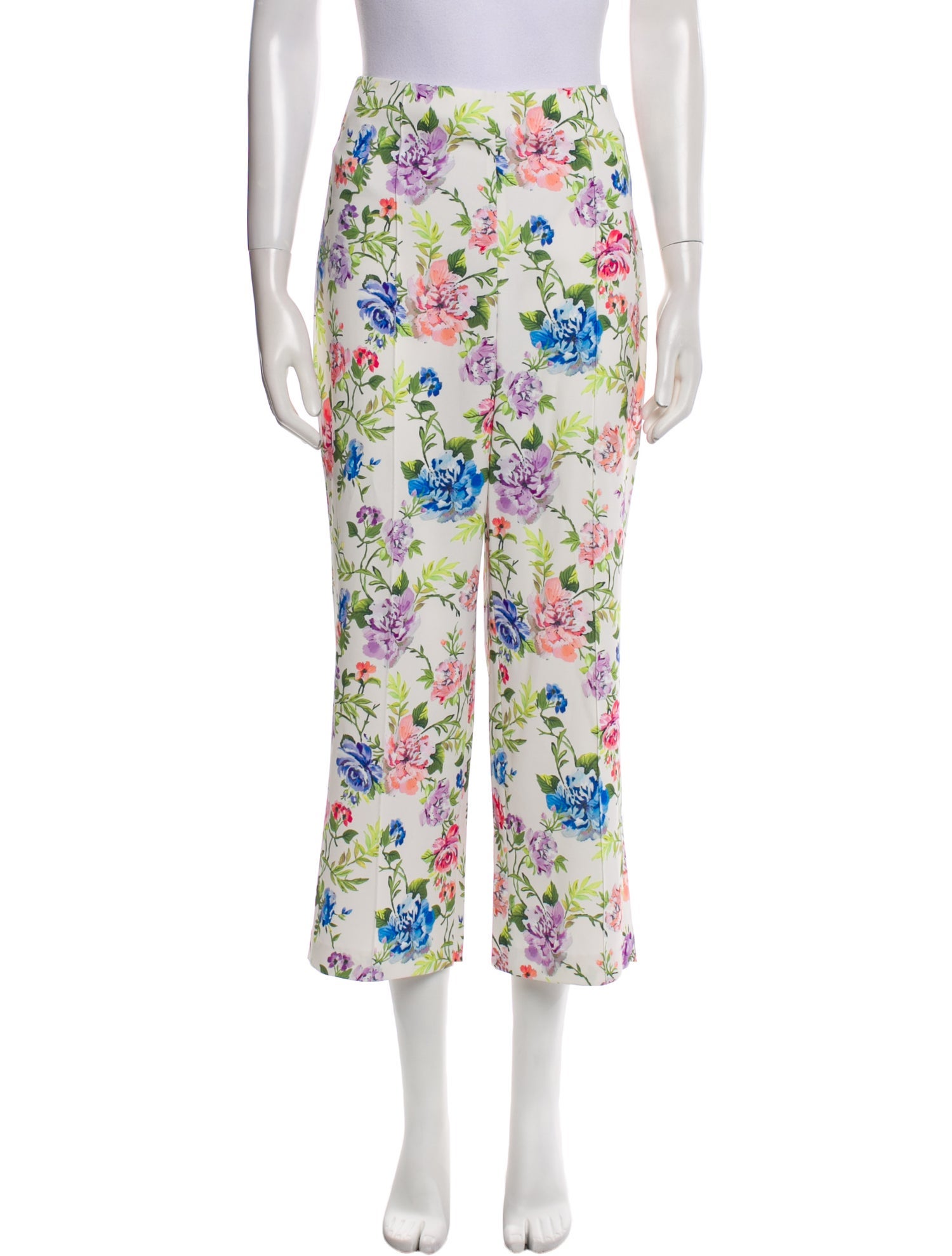 Alice + Olivia Printed Wide Leg Pants