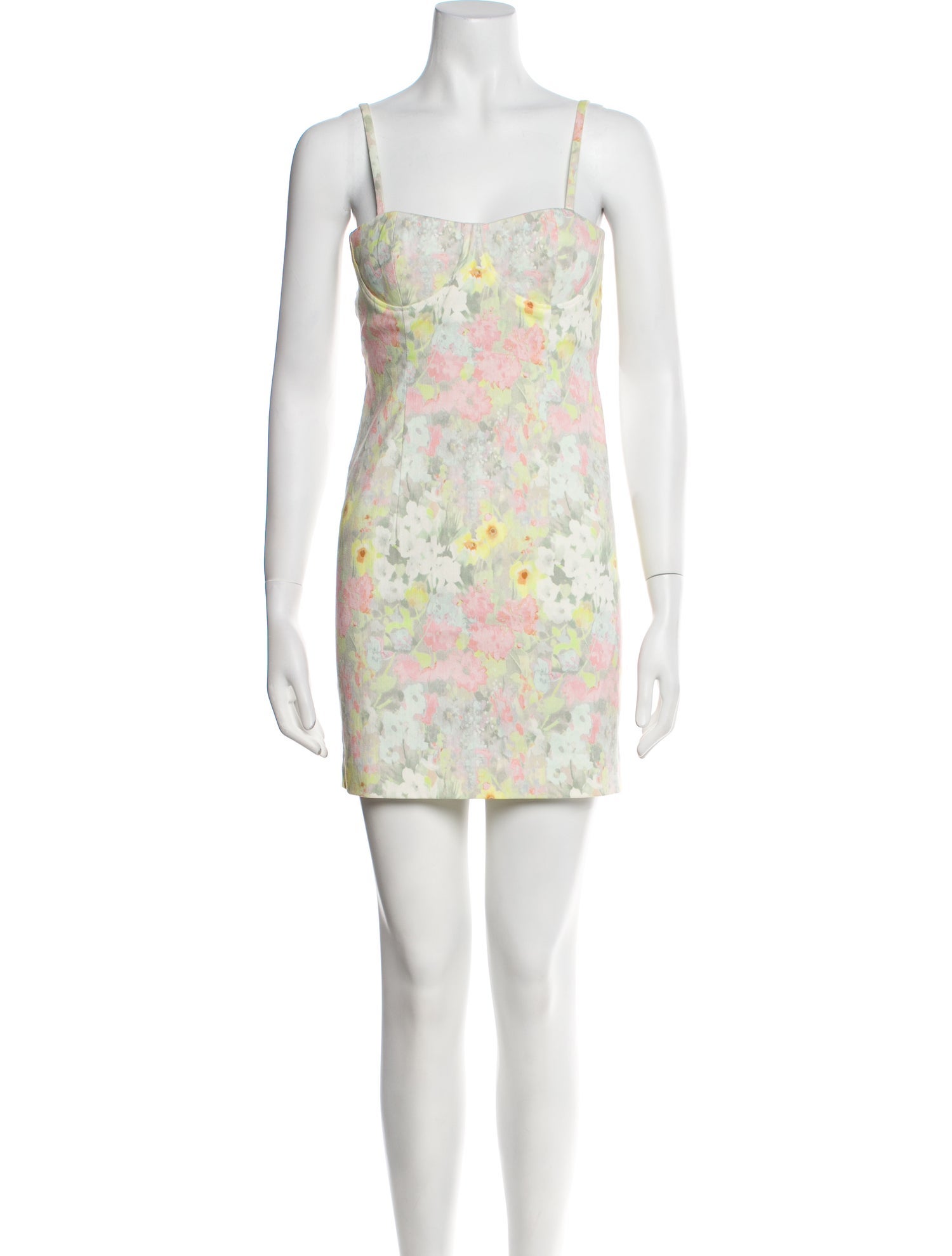 Alice + Olivia Floral Print Mini Dress