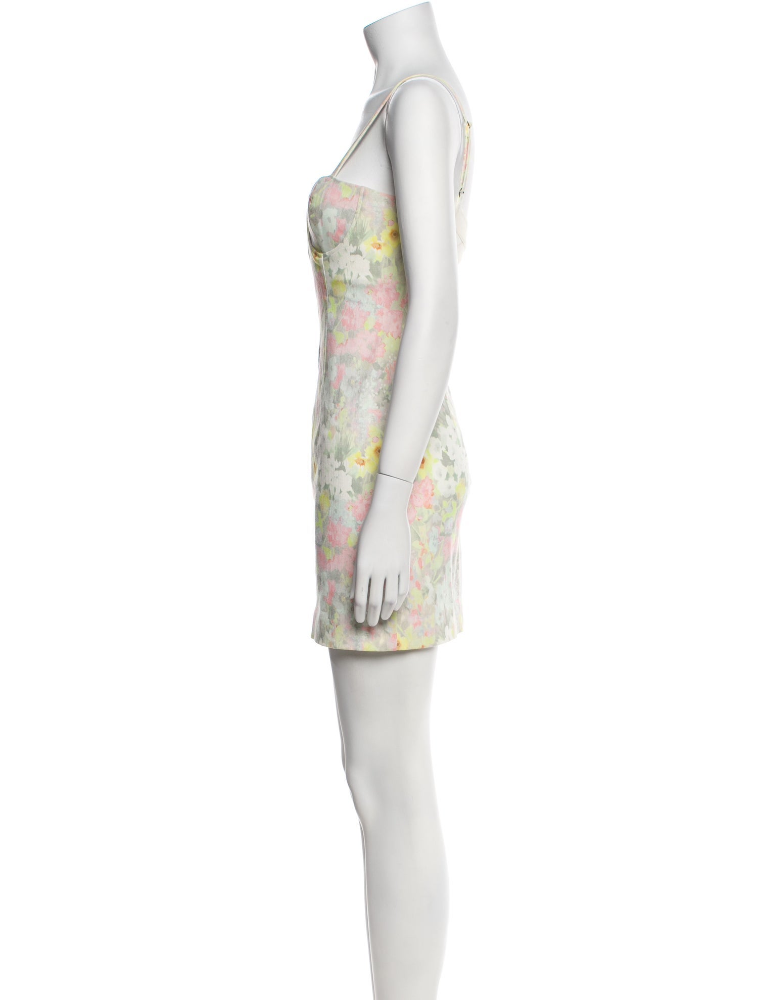 Alice + Olivia Floral Print Mini Dress