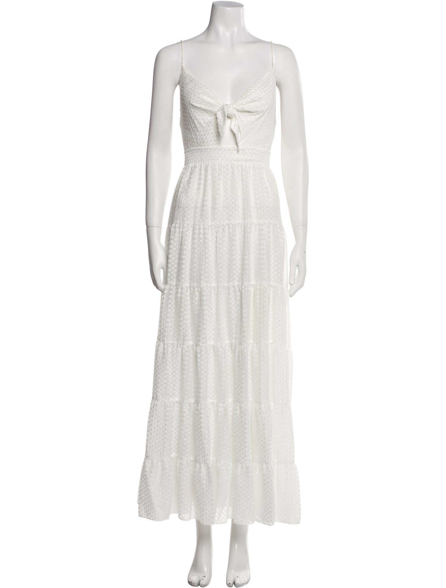 Alice + Olivia V-Neck Long Dress
