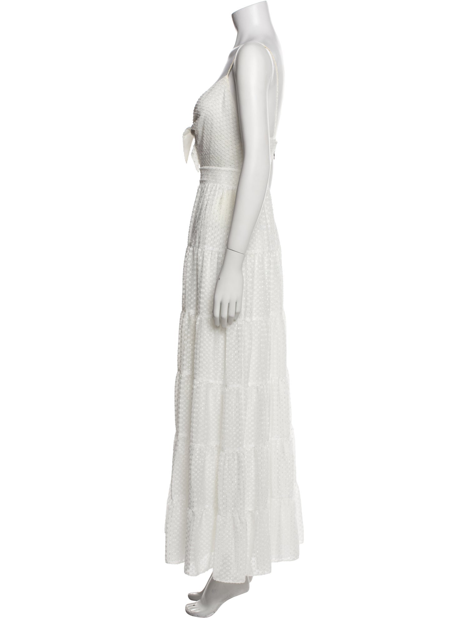 Alice + Olivia V-Neck Long Dress