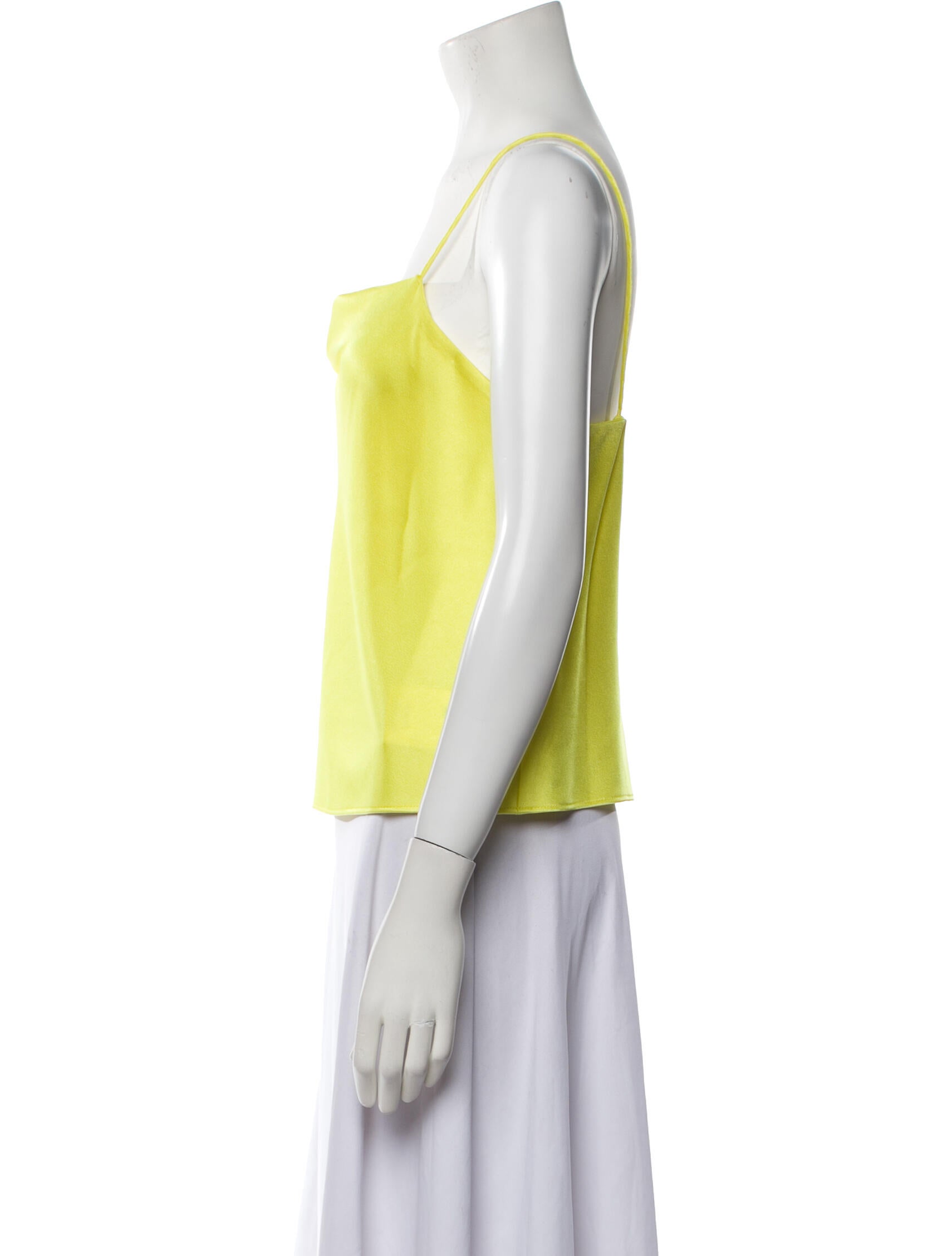 Alice + Olivia Square Neckline Sleeveless Top