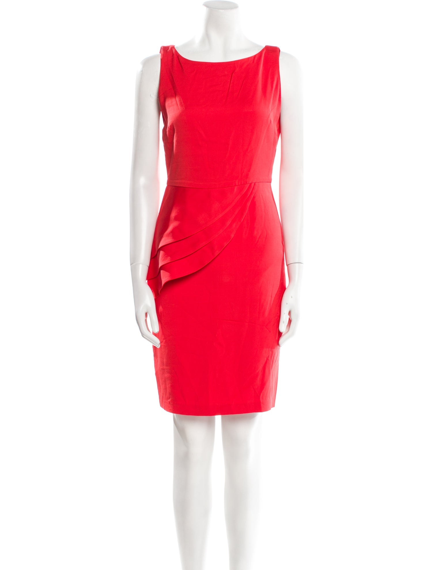 Alice + Olivia Bateau Neckline Mini Dress