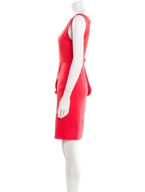 Alice + Olivia Bateau Neckline Mini Dress