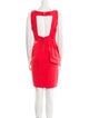 Alice + Olivia Bateau Neckline Mini Dress