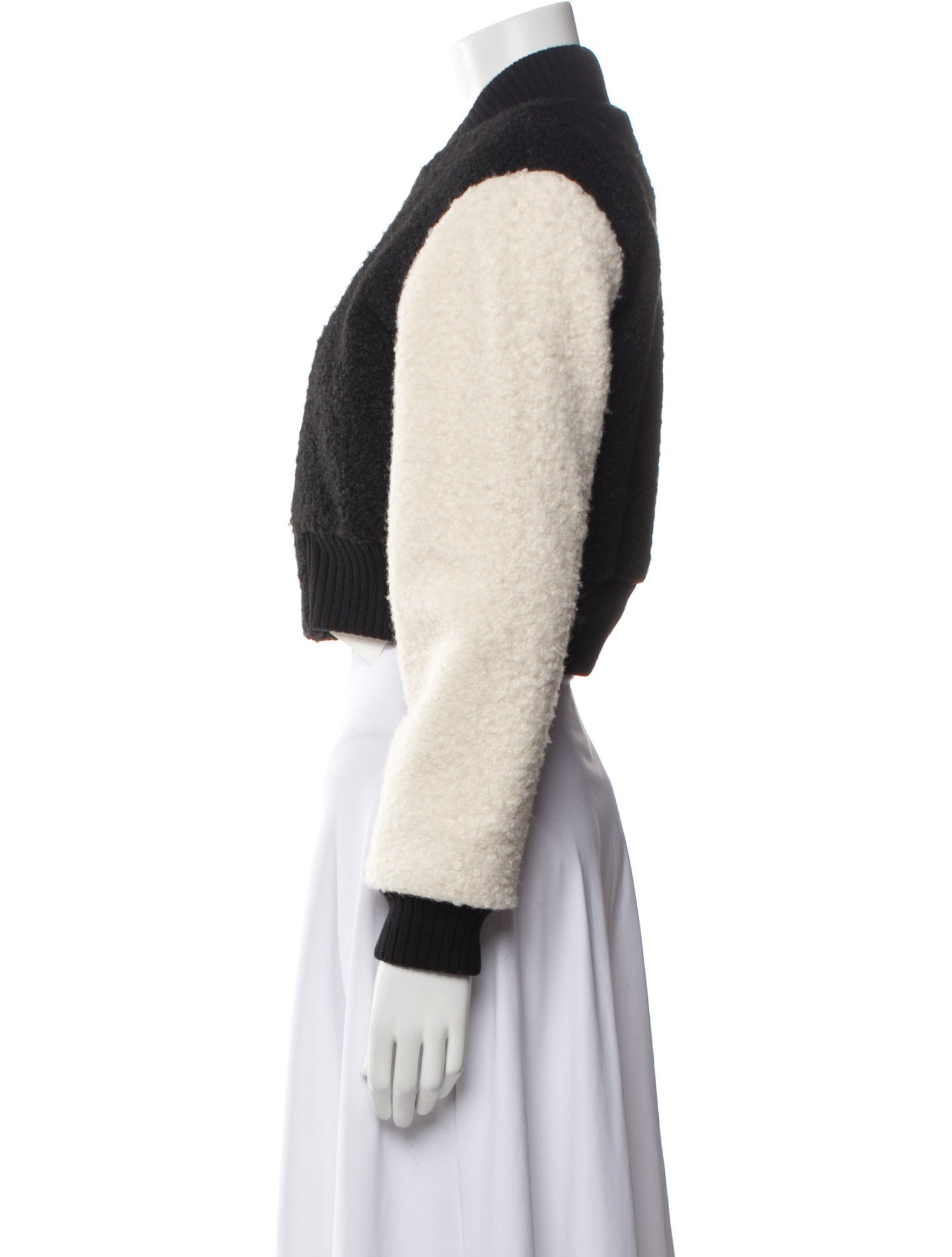 Alice + Olivia Colorblock Pattern Bomber Jacket w/ Tags