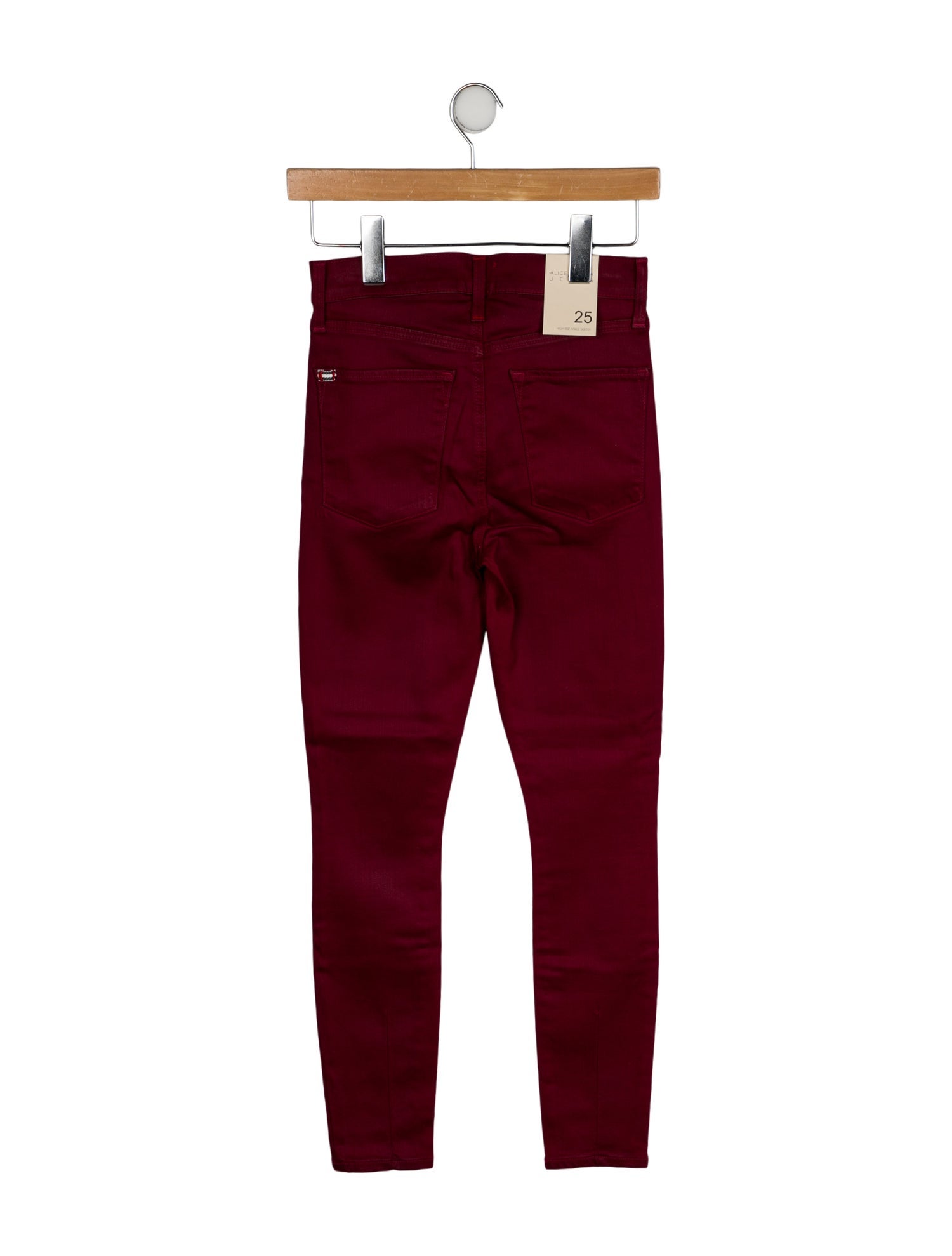 Alice + Olivia High-Rise Skinny Leg Jeans w/ Tags