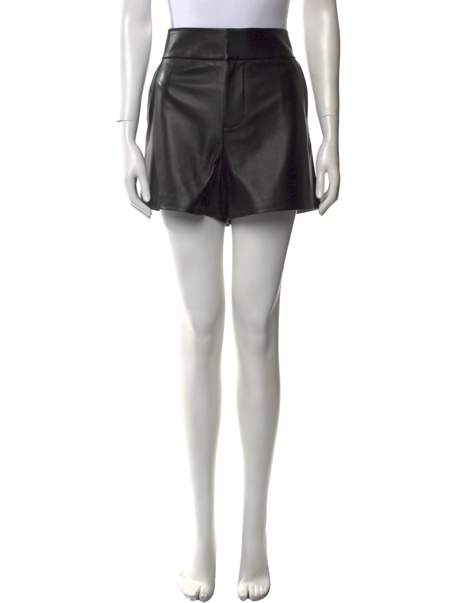 Alice + Olivia Leather Mini Shorts w/ Tags