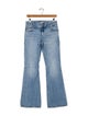 Alice + Olivia Mid-Rise Wide Leg Jeans