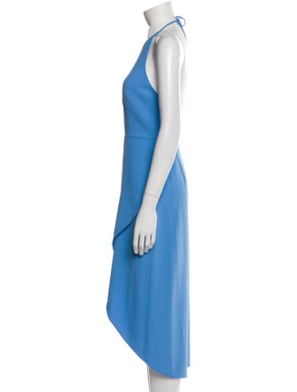 Alice + Olivia Halterneck Long Dress