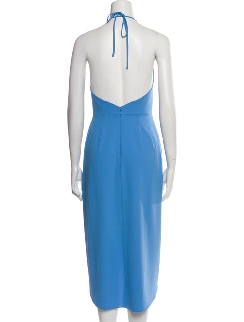 Alice + Olivia Halterneck Long Dress