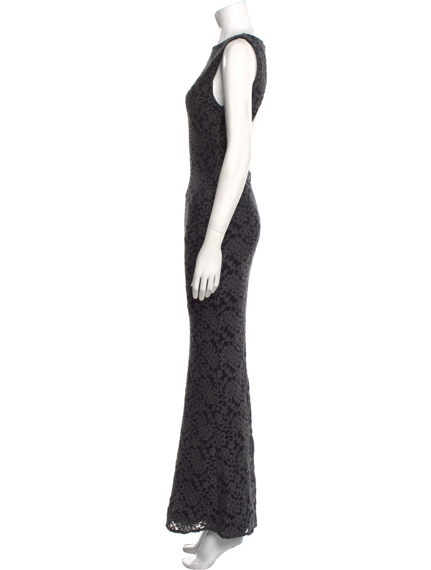 Alice + Olivia Nylon Long Dress
