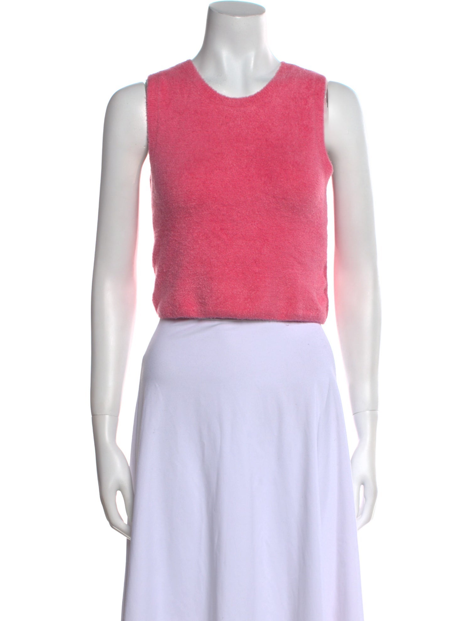 Alice + Olivia Nylon Crew Neck Sweater