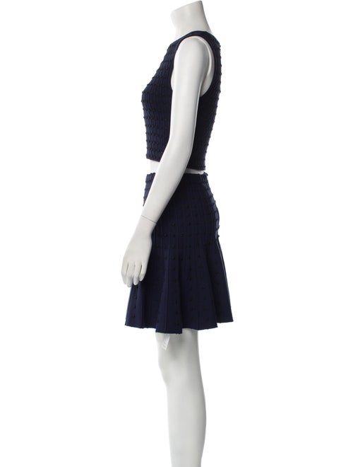 Alice + Olivia Pom-Pom Embellishments Skirt Set