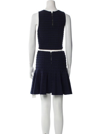 Alice + Olivia Pom-Pom Embellishments Skirt Set