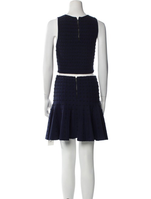 Alice + Olivia Pom-Pom Embellishments Skirt Set