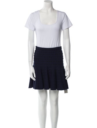 Alice + Olivia Pom-Pom Embellishments Skirt Set