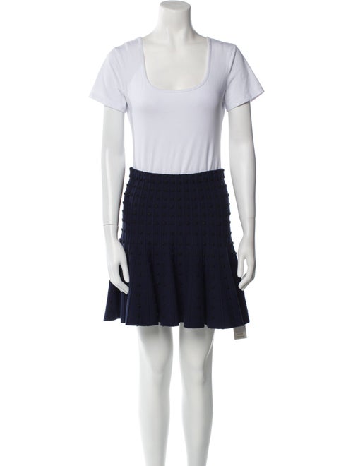 Alice + Olivia Pom-Pom Embellishments Skirt Set