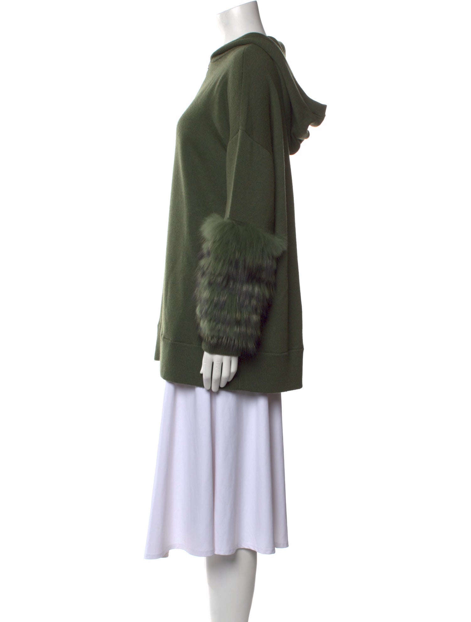 Alice + Olivia Wool Crew Neck Sweater