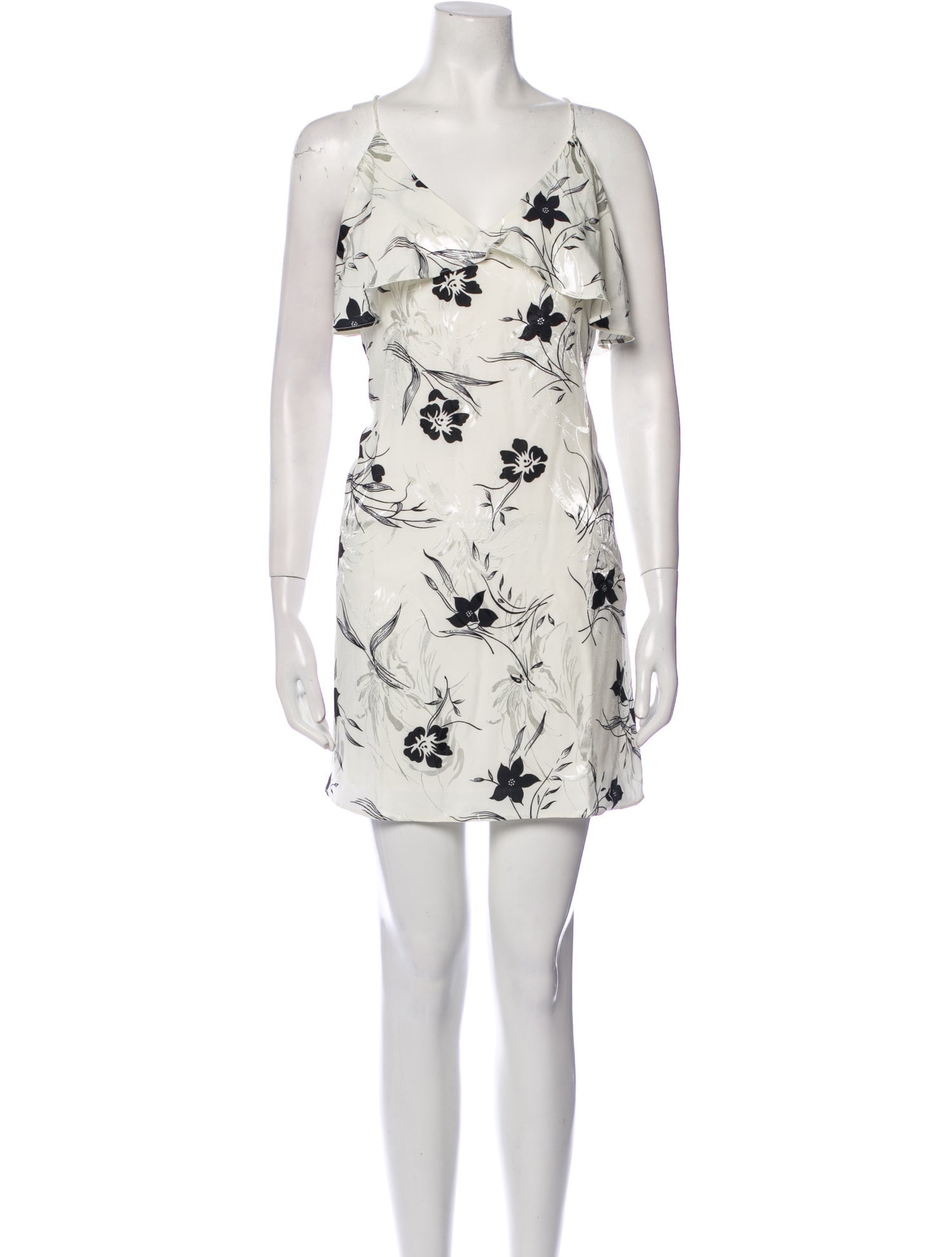 Alice + Olivia Floral Print Mini Dress w/ Tags