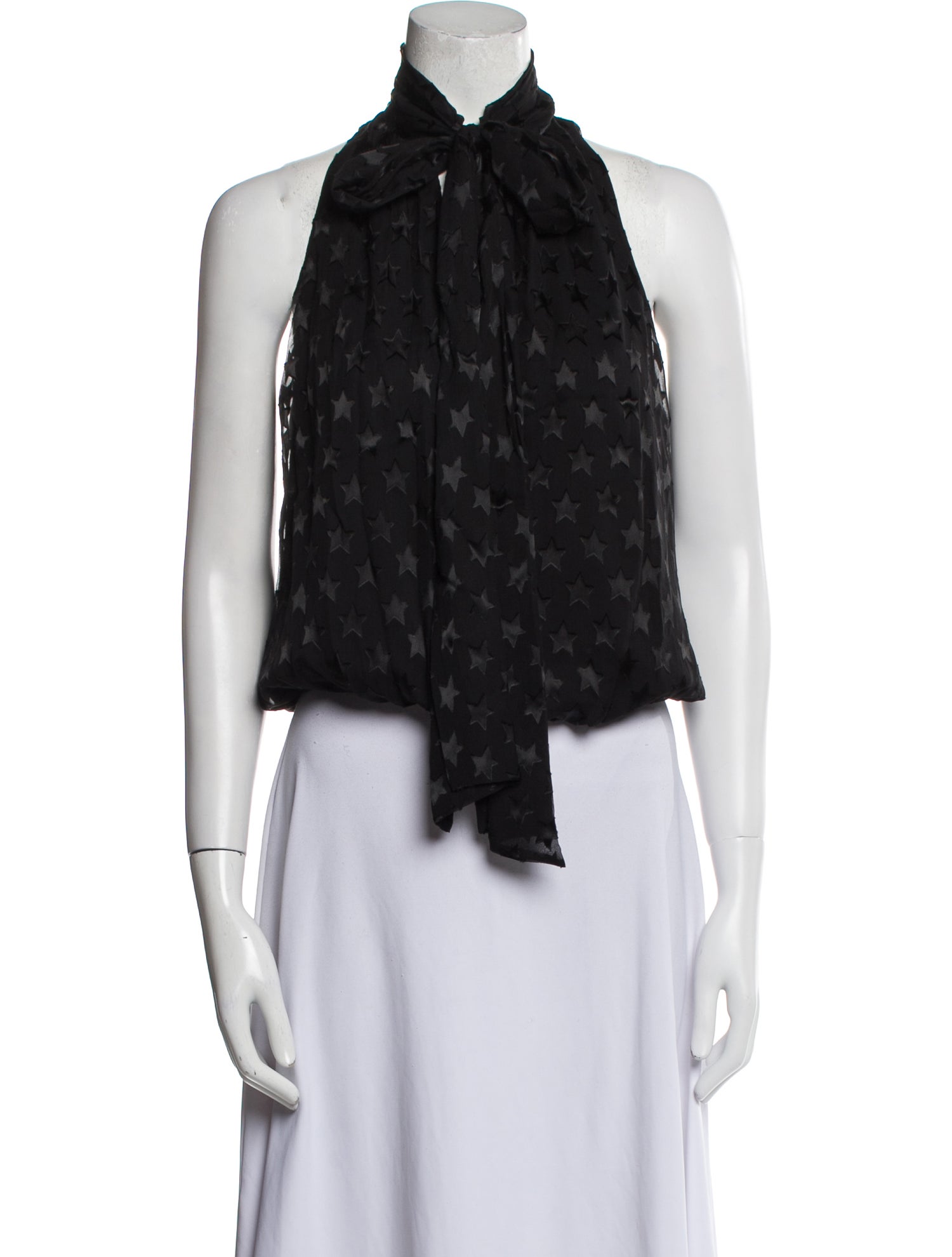 Alice + Olivia Silk Patterned Top w/ Tags