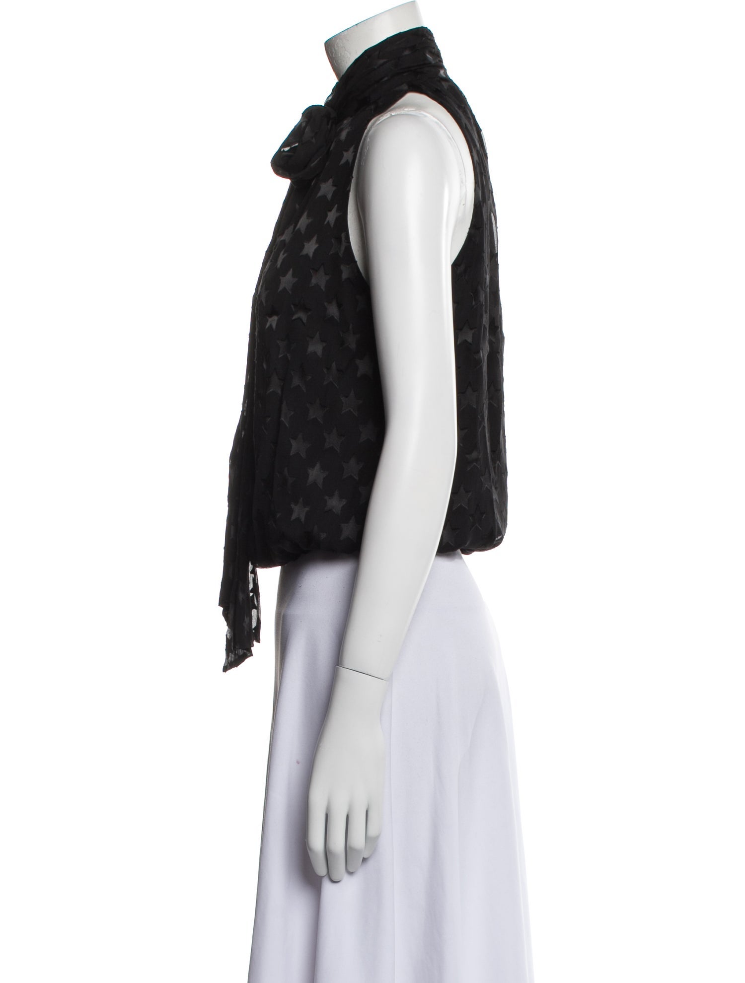 Alice + Olivia Silk Patterned Top w/ Tags