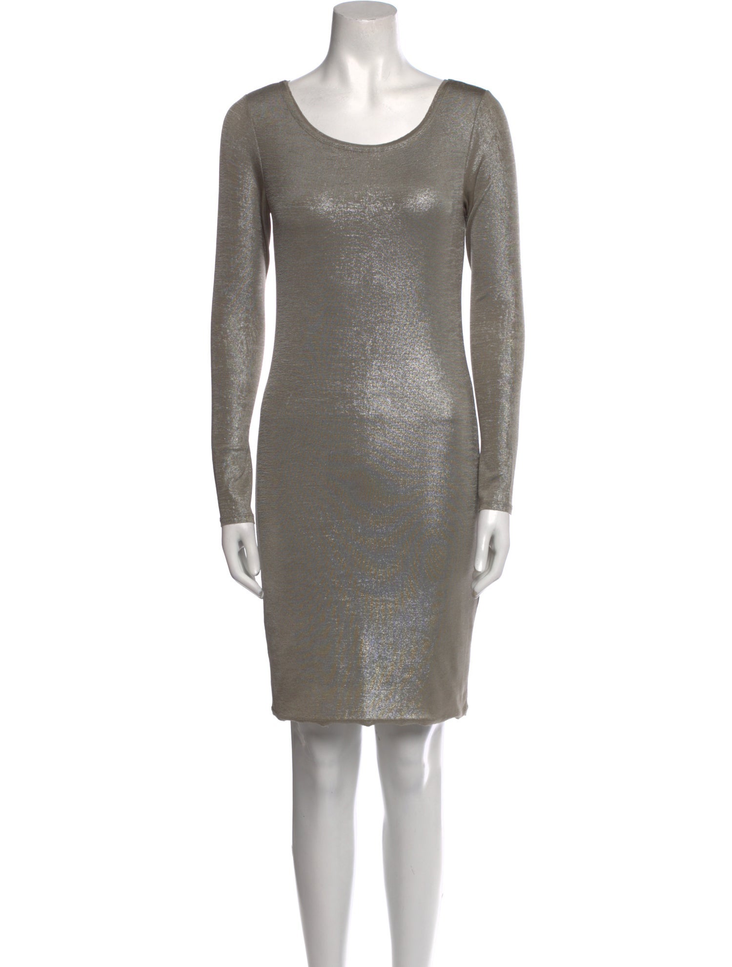 Alice + Olivia Scoop Neck Mini Dress