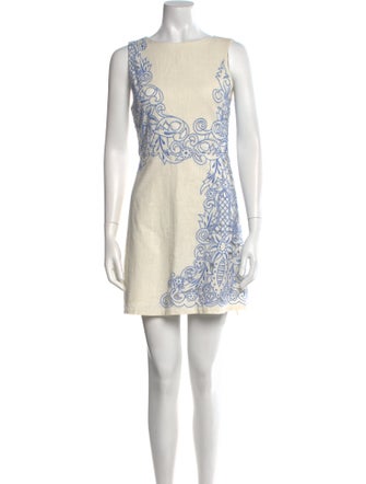 Alice + Olivia Printed Mini Dress