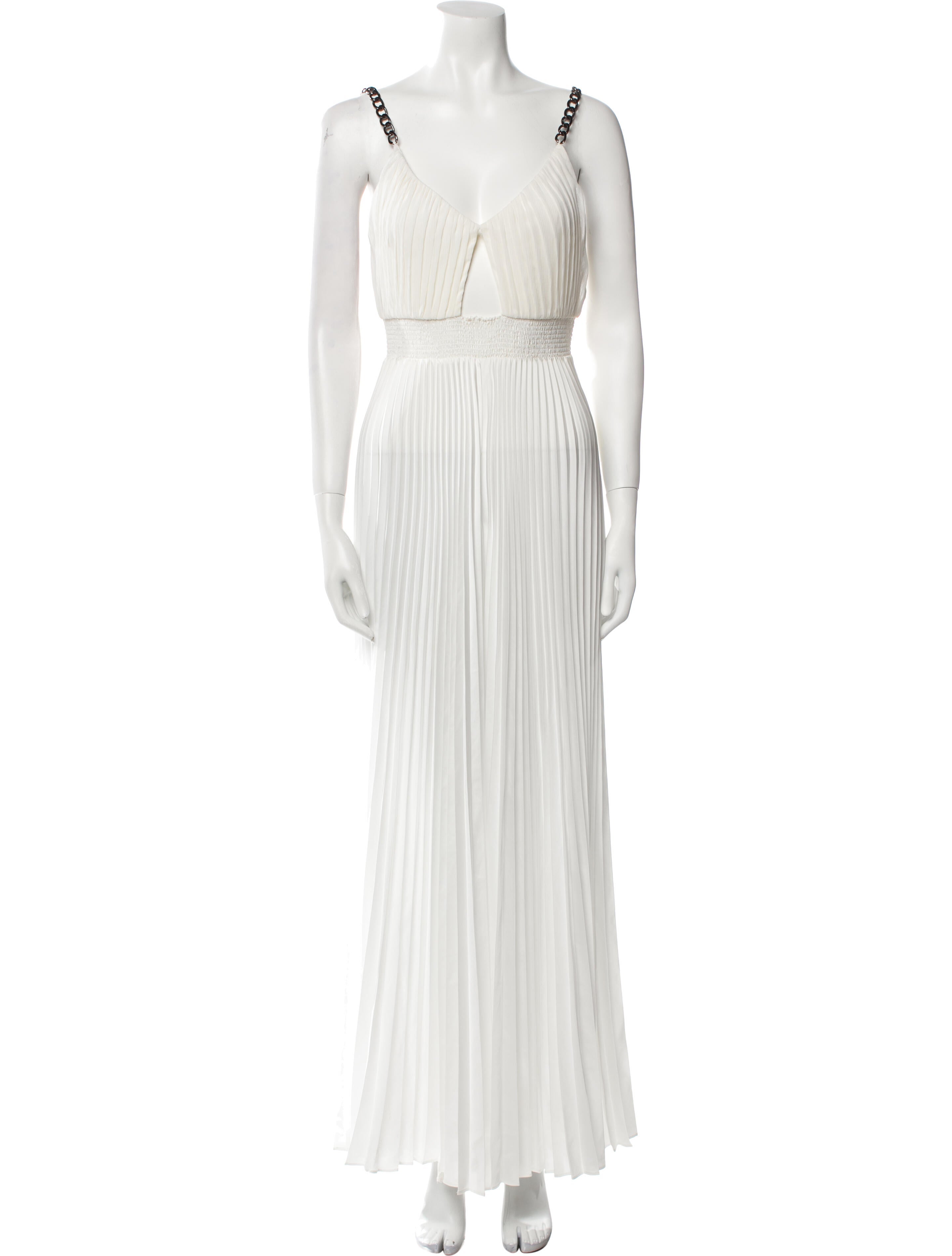 Alice + Olivia V-Neck Long Dress