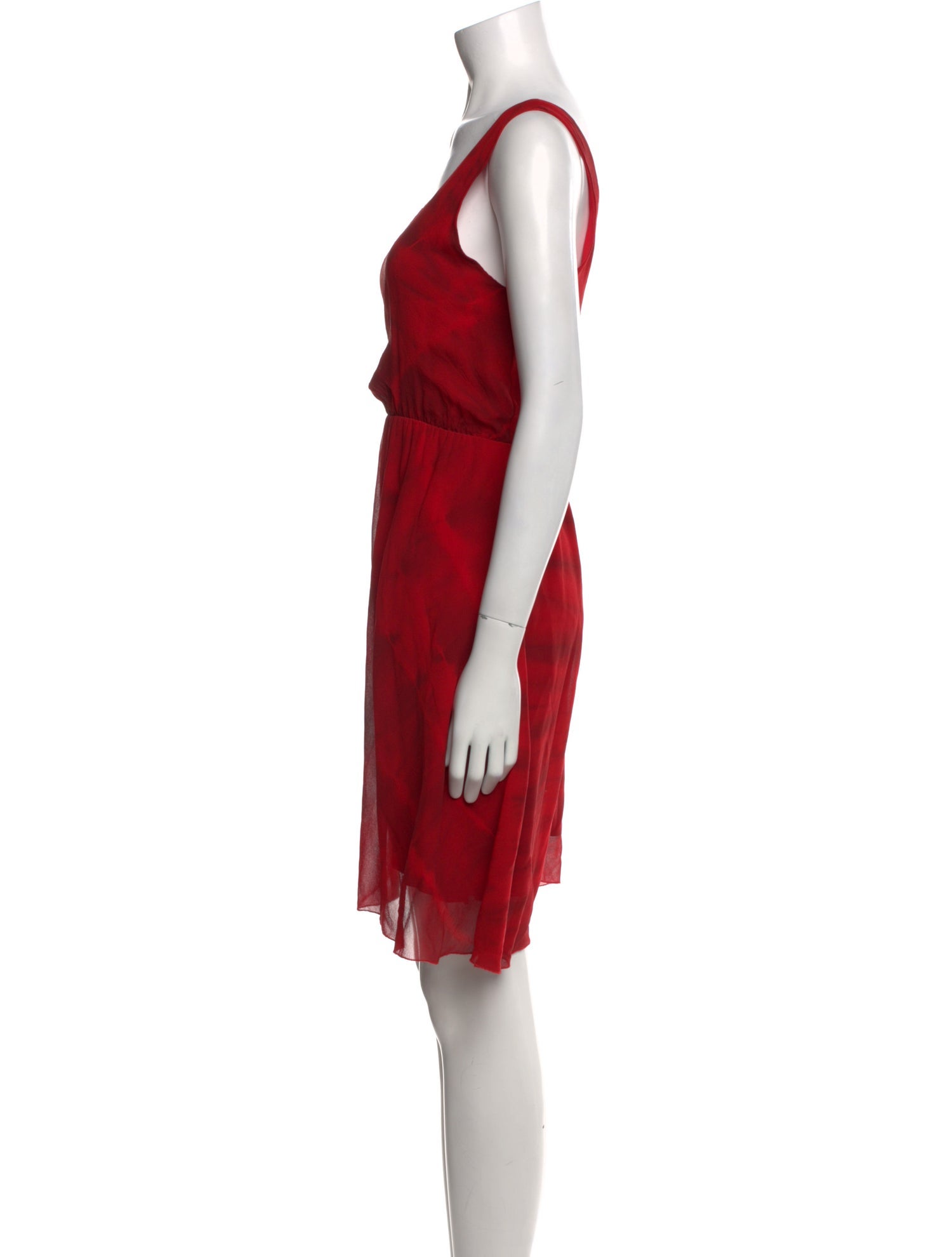 Alice + Olivia Silk Knee-Length Dress