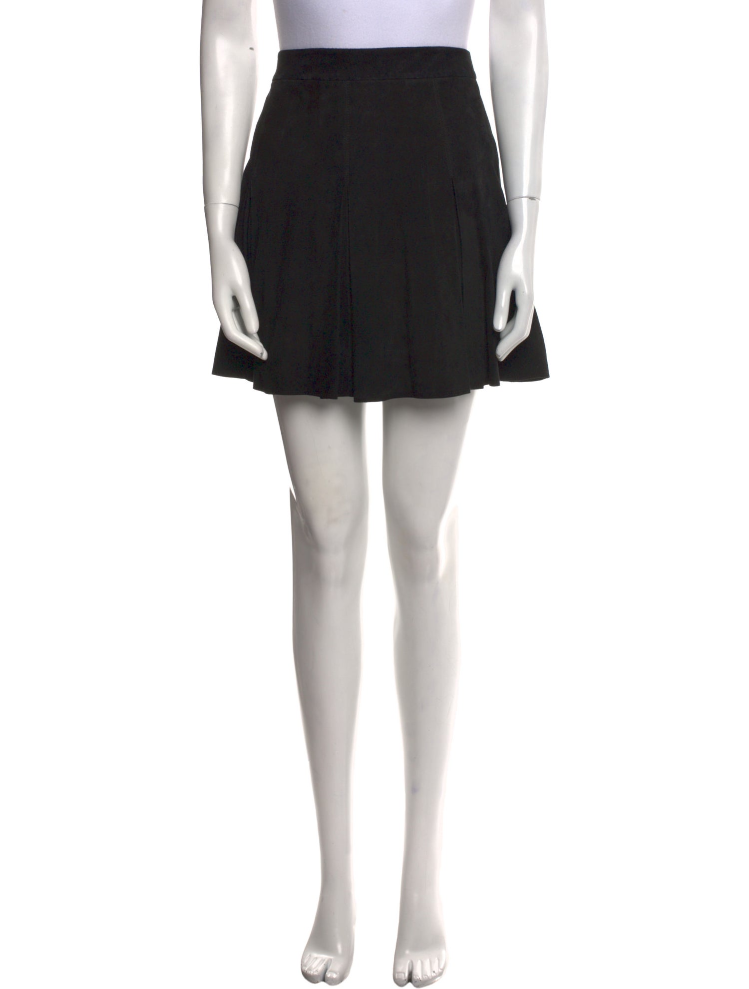 Alice + Olivia Leather Mini Skirt